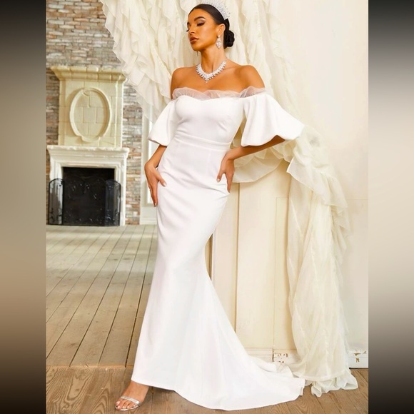 Dresses & Skirts - Nwt Elegant Mermaid wedding dress